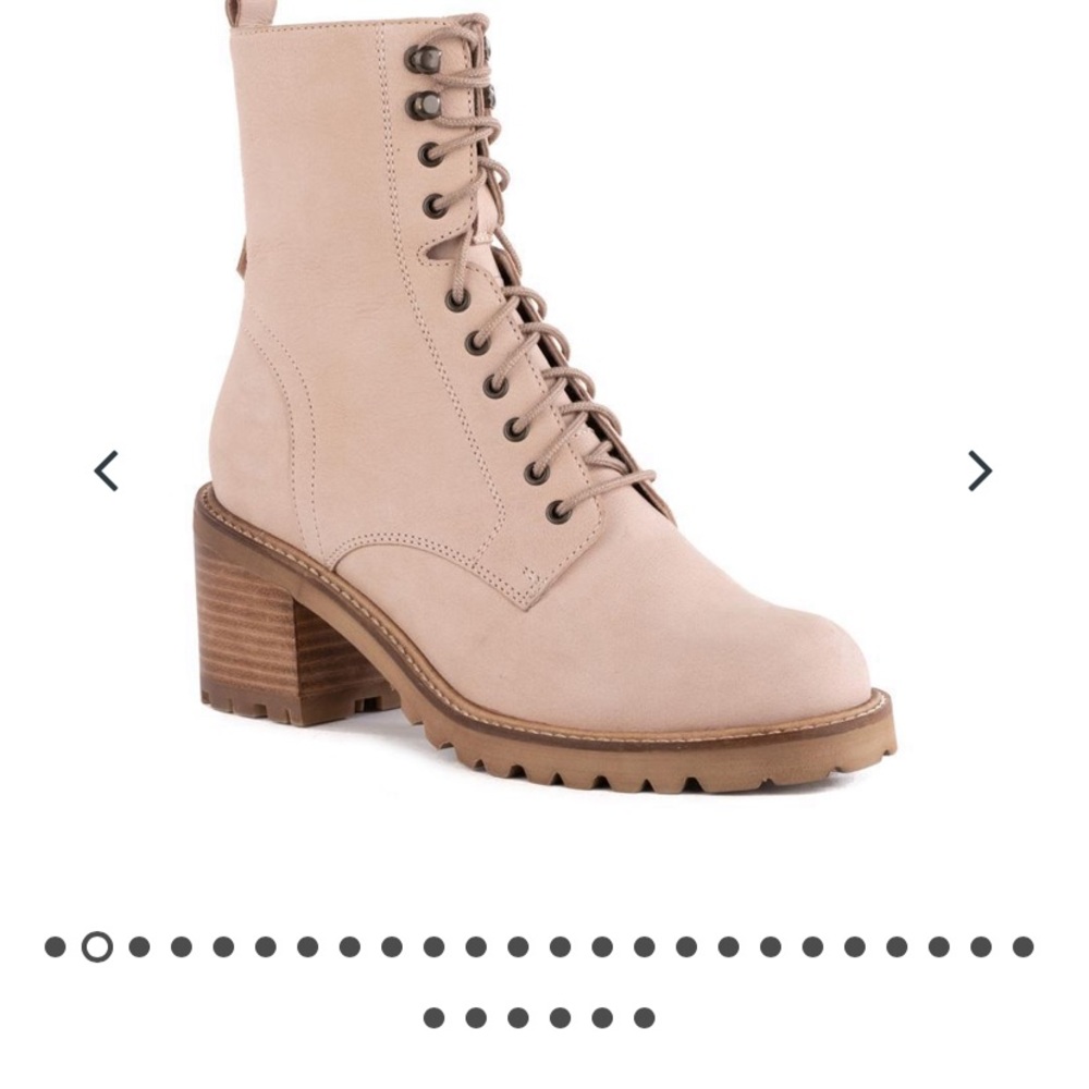 Mid-Calf Lace-Up Boots